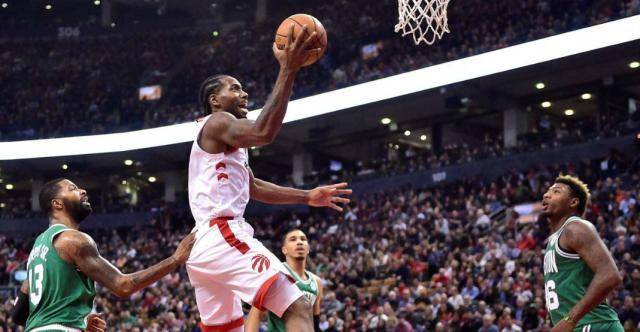  猛龙西亚卡姆统治内线大胜骑士