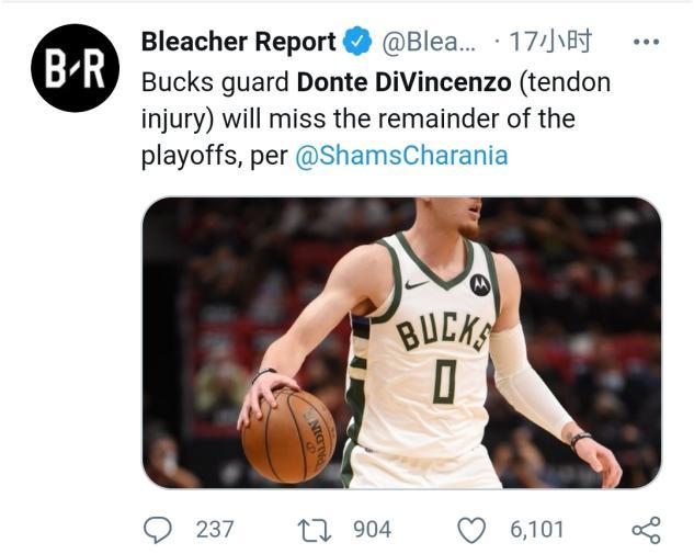  雄鹿字母哥强势发挥轻取篮网