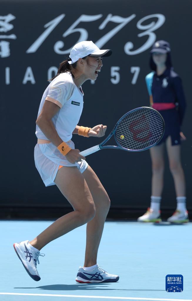  张帅突破自我闯入澳网十六强